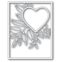 Poppystamps - Dies - Graceful Heart Frame