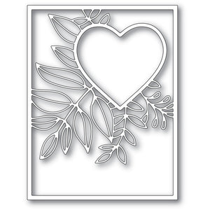 Poppystamps - Dies - Graceful Heart Frame