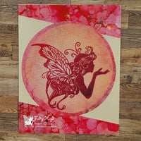 Fairy Hugs Stamps - Kissing Fairy