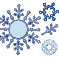 Spellbinders Snowflake Pendants