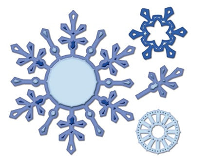 Spellbinders Snowflake Pendants