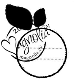 Magnolia Stamps - Sweet Crazy Love - Apple Tag #903