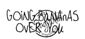 Magnolia Stamps - Sweet Crazy Love - Going Bananas #908