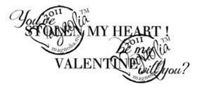 Magnolia Stamps - Sweet Crazy Love - You've Stolen My Heart #939