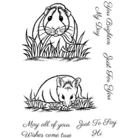 Sweet Dixie - Clear Stamps - Guinea Pig & Hamster