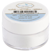 Elizabeth Craft - Silk Microfine Glitter - Cool Diamond