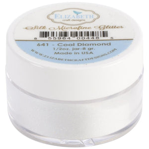 Elizabeth Craft - Silk Microfine Glitter - Cool Diamond