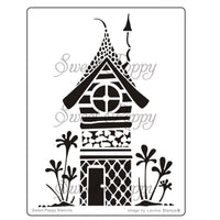 Sweet Poppy - Stencils - Fairy Zen House