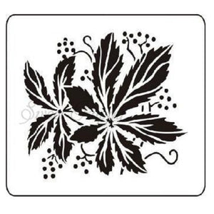 Sweet Poppy - Stencils - Leaves
