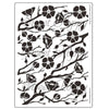 Sweet Poppy - Stencils - Poppy Back Plate