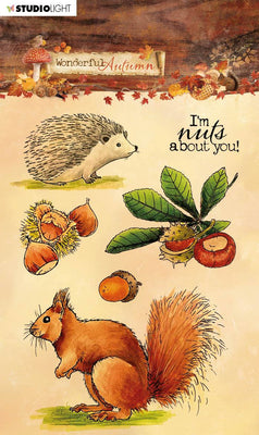 Studio Light - Clear Stamps - Wonderful Autumn  nr.479