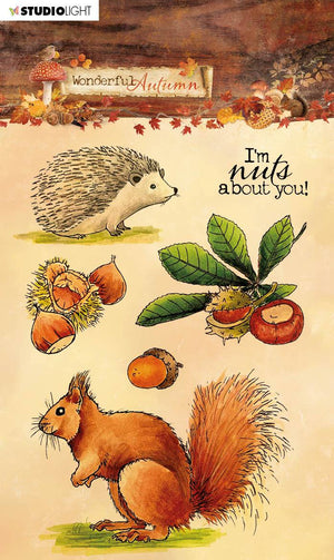 Studio Light - Clear Stamps - Wonderful Autumn  nr.479