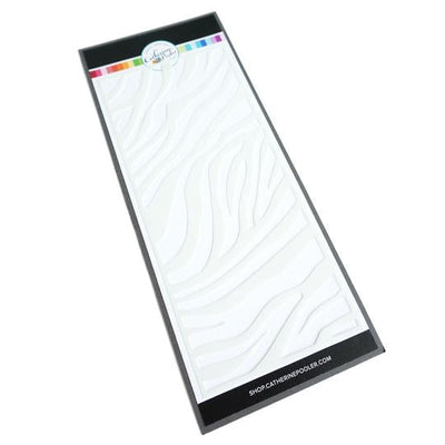 Catherine Pooler - Stencils - Slimline - Zebra Stripe