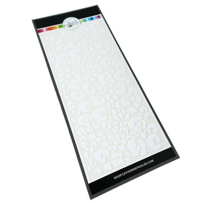 Catherine Pooler - Stencils - Slimline - Leopard Print