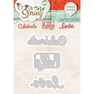 Studio Light - Dies - So Spring - Celebrate, Hello & Love