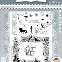 Sentimentally Yours - Clear Stamps - A5 - Mystical Moments Corner Set
