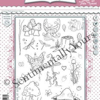 Sentimentally Yours - Clear Stamps - Secret Garden