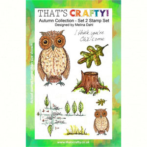 That's Crafty! - Clear Stamps Set - Autumn Collection - Set 2