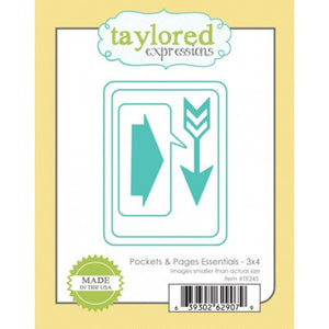 Taylored Expressions - Dies - Pockets & Pages Essentials 3 x 4