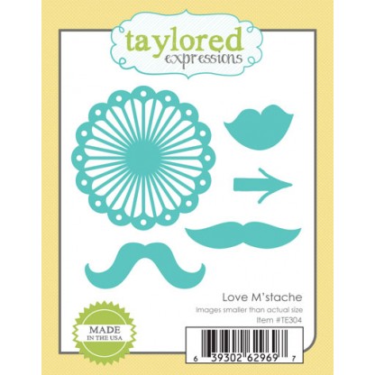 Taylored Expressions - Dies - Love M'stache