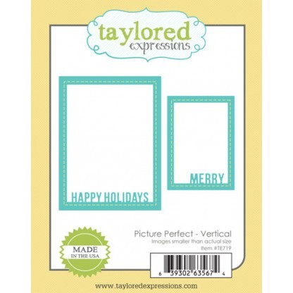 Taylored Expressions - Dies - Picture Perfect Vertical