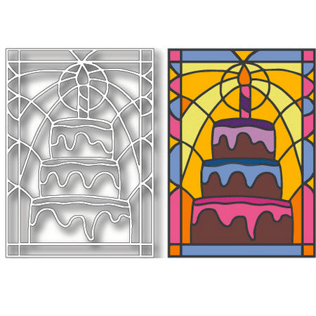 Tutti Designs - Dies - Cake Stained Glass