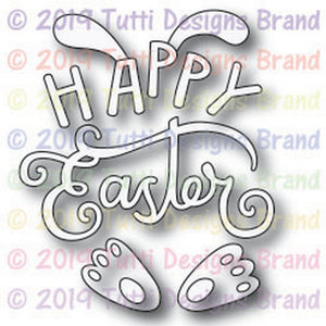 Tutti Designs - Dies - Happy Easter Bunny