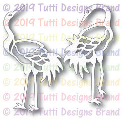 Tutti Designs - Dies - Crane Pair