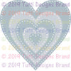 Tutti Designs - Dies - Cross Stitch Hearts