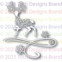 Tutti Designs - Dies - Swirly Deer