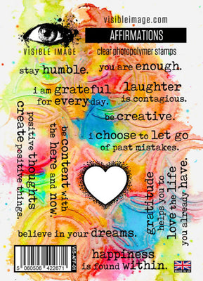 Visible Image - Stamps - Affirmations