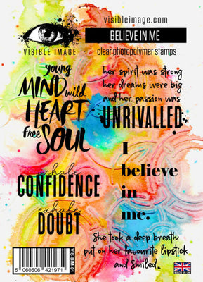 Visible Image - Stamps - Believe In Me