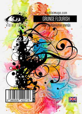 Visible Image - Stamps - Grunge Flourish