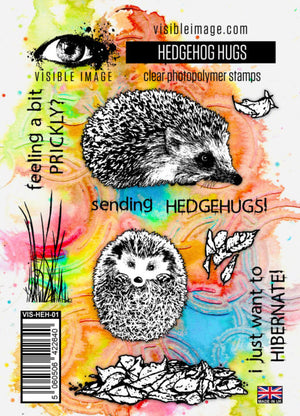 Visible Image - Stamps - Hedgehog Hugs