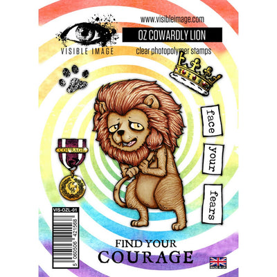 Visible Image - Stamps - OZ Cowardly Lion Stamps