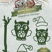 Yvonne Creations - Dies - Christmas Owls
