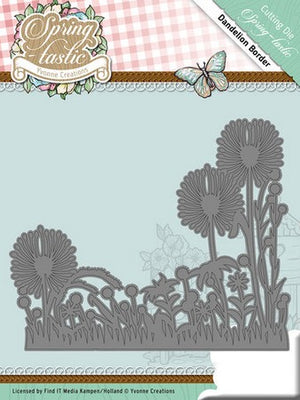 Yvonne Creations - Dies - Spring-tastic - Dandelion Border