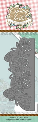 Yvonne Creations - Dies - Spring-tastic - Butterfly Border