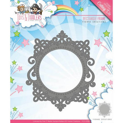 Yvonne Creations - Dies - Tots & Toddlers - Rectangle Frame