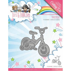 Yvonne Creations - Dies - Tots & Toddlers - Tricyle