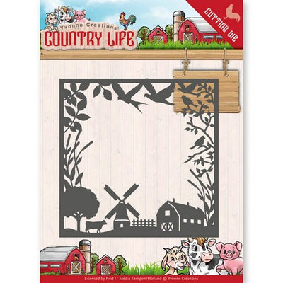 Yvonne Creations - Dies - Country Life - Frame