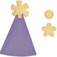 Quickutz - 2 x 2 - Party Hat
